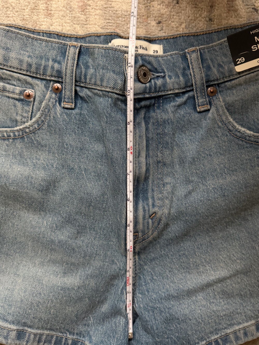 Abercrombie Curve Love Mom Shorts - Picture 7 of 9